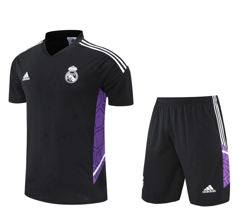 AAA Quality Real Madrid 22/23 Black/Purple Training Kit Jerseys